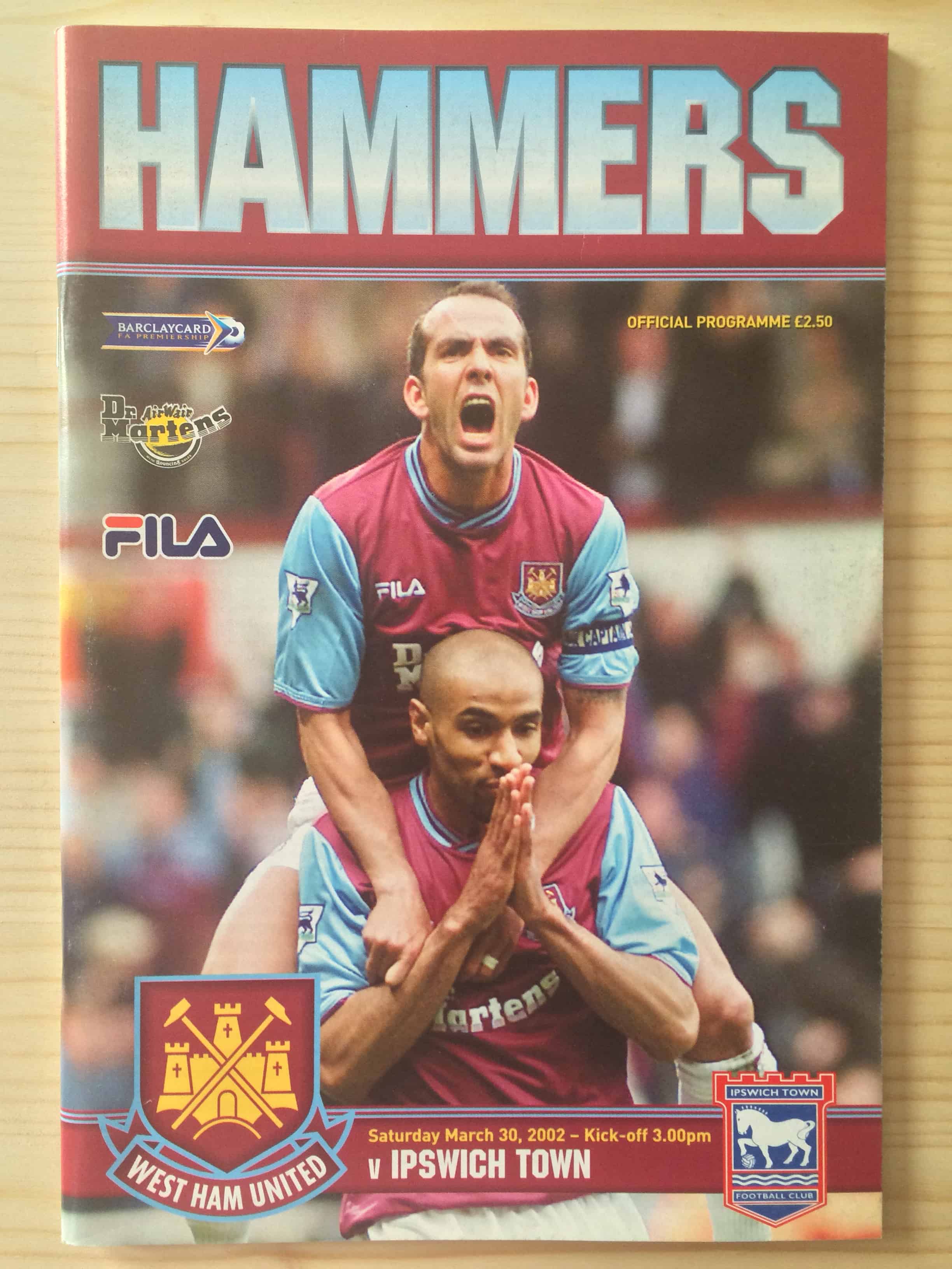 West Ham United FC v Ipswich Town FC